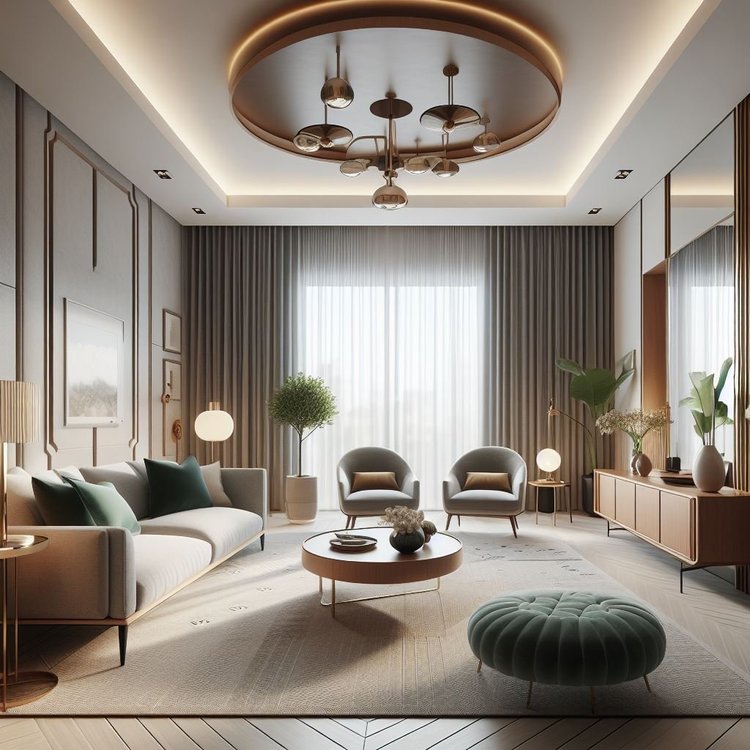 15 MidCentury Contemporary Living Room Ideas