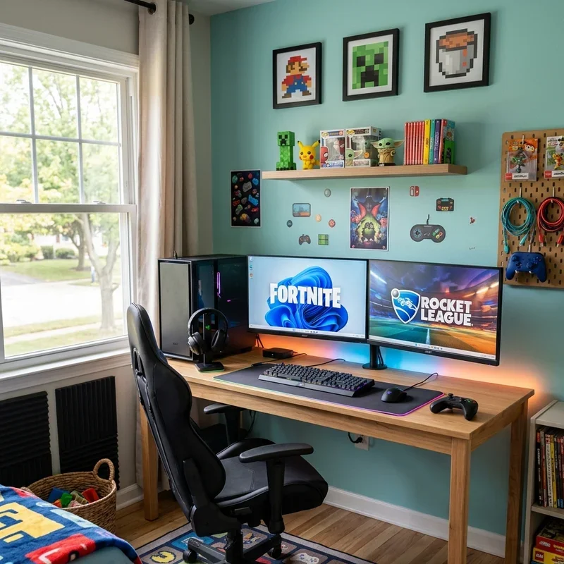 Kids Gamer Room Ideas