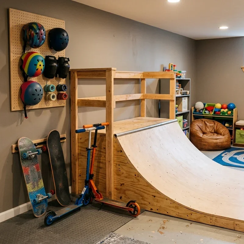 Boys Basement Playroom Ideas