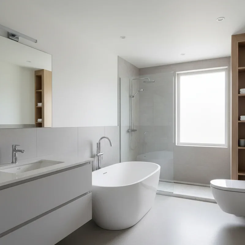 15 Light Grey and White Bathroom Ideas for Modern Homes
