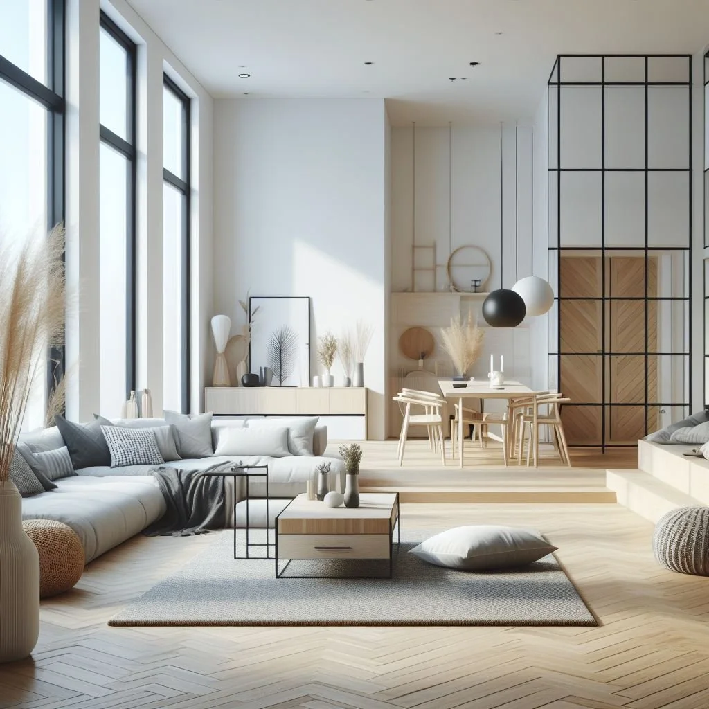 Stunning Urban Scandinavian Apartment Renovation Inspiration image