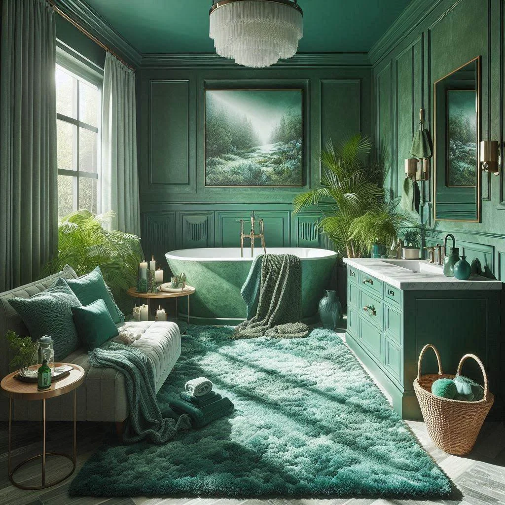 15 Emerald Green Bathroom Ideas for Luxe Elegance