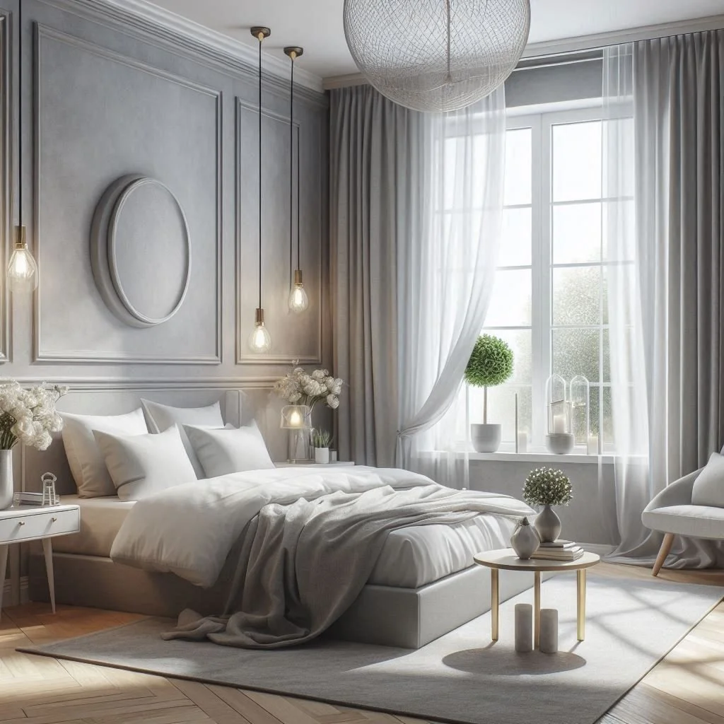 15 Light Grey Bedroom Ideas for Tranquil Spaces