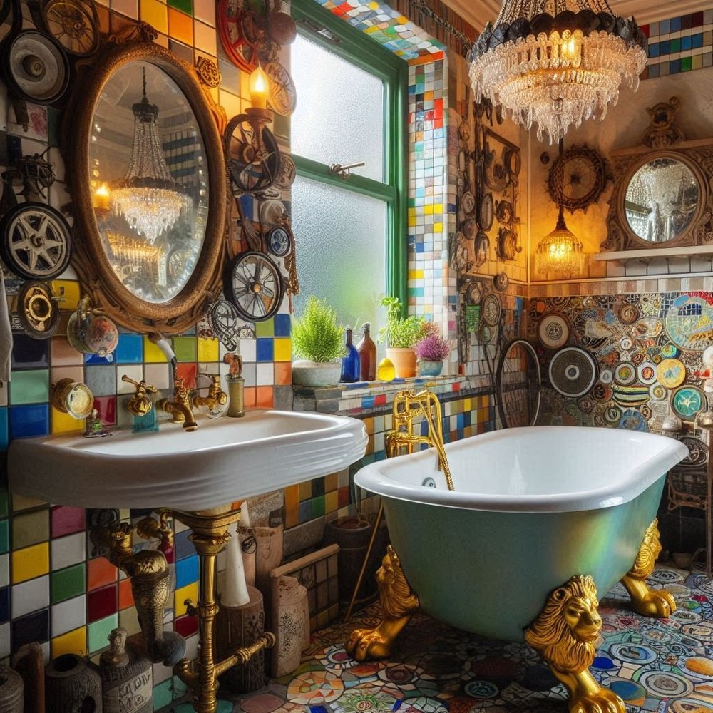 15 Eclectic Bathroom Ideas for Unique and Stylish Spaces