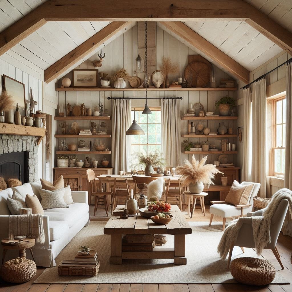 15 Rustic Farmhouse Living Room Ideas for Cozy Charm