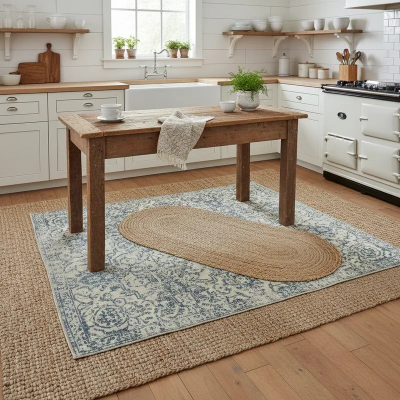 Farmhouse Kitchen Rug Ideas