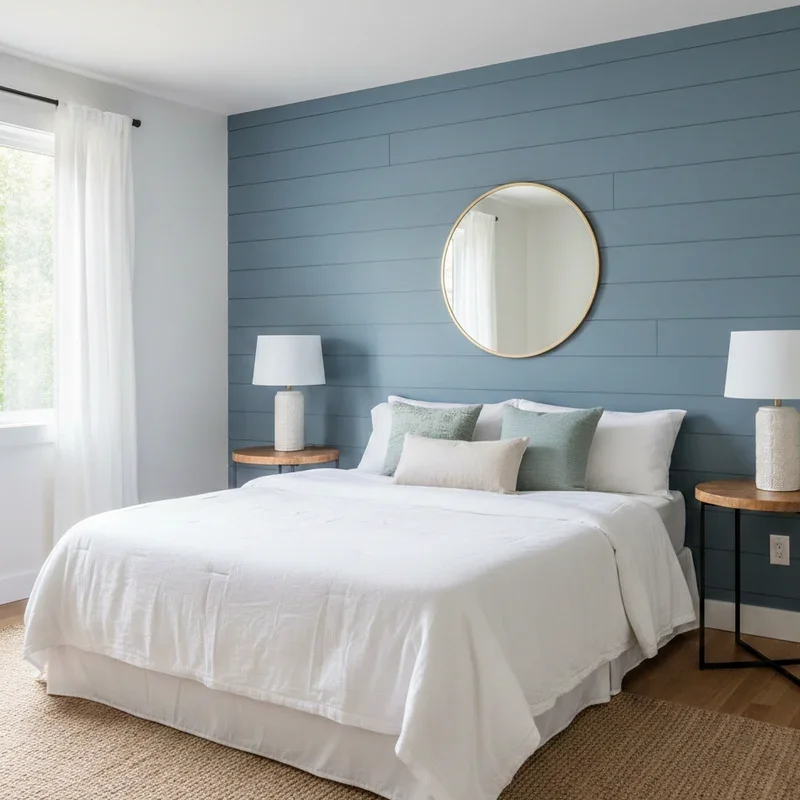 Shiplap Ideas for Bedroom