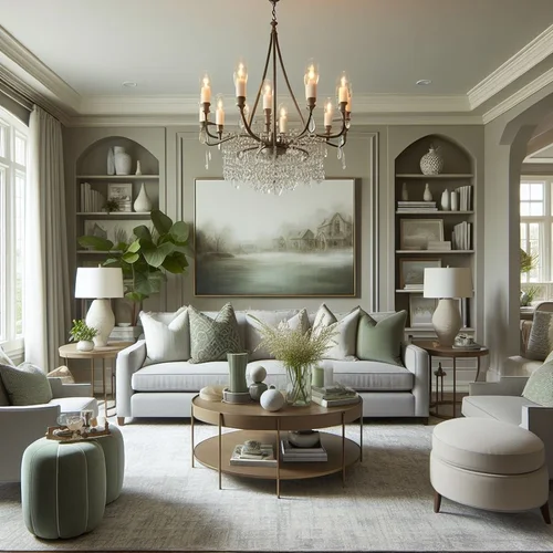 15 Stunning Grey and Sage Green Living Room Ideas