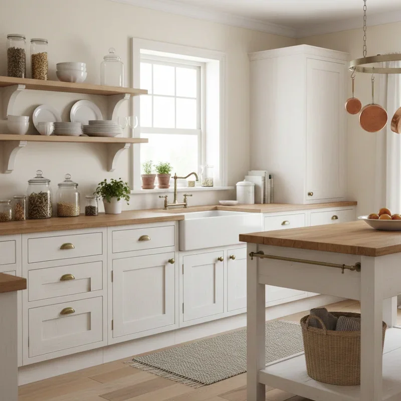 Country Kitchen Ideas on a Budget
