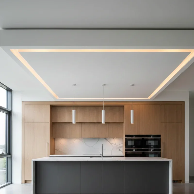 Modern Kitchen Bulkhead Ideas