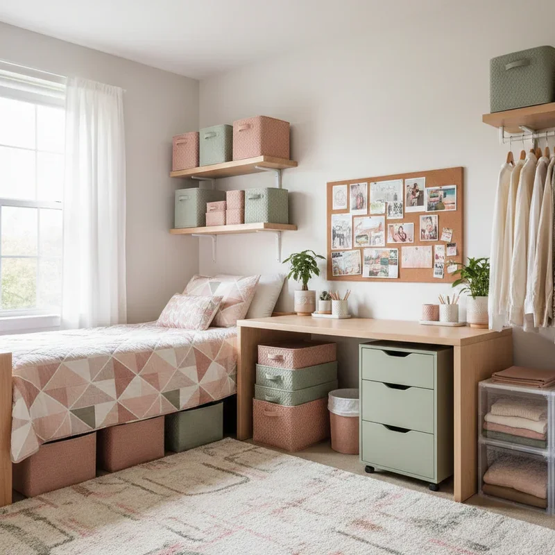 Aesthetic Dorm Room Ideas