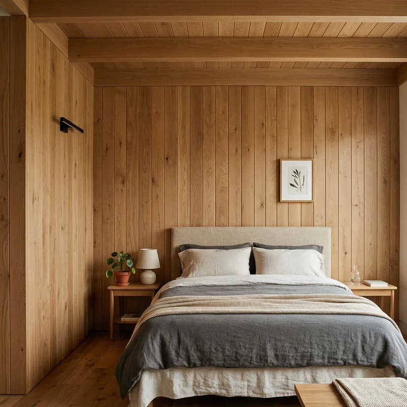 Wood Wall Bedroom Ideas