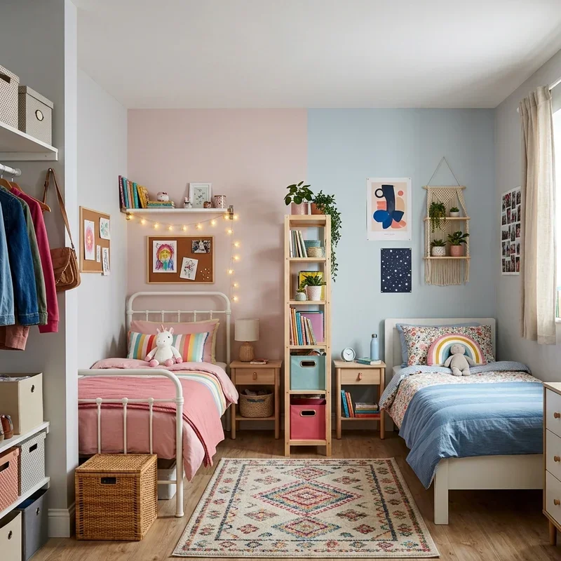 Small Bedroom Ideas for Two Sisters