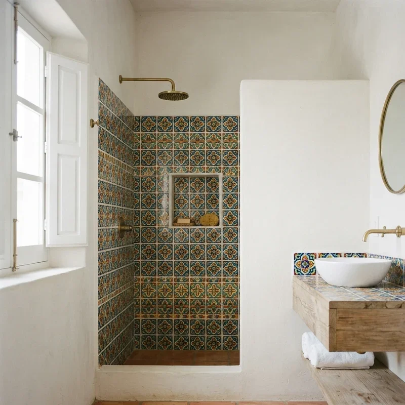 Mexican Tile Bathroom Ideas