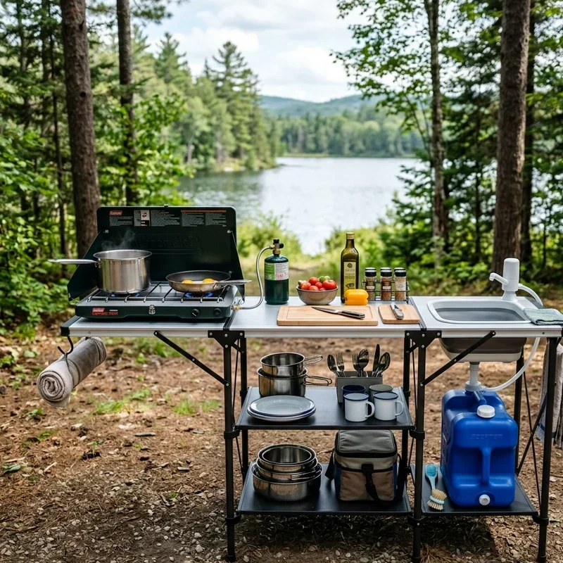 Camping Kitchen Ideas