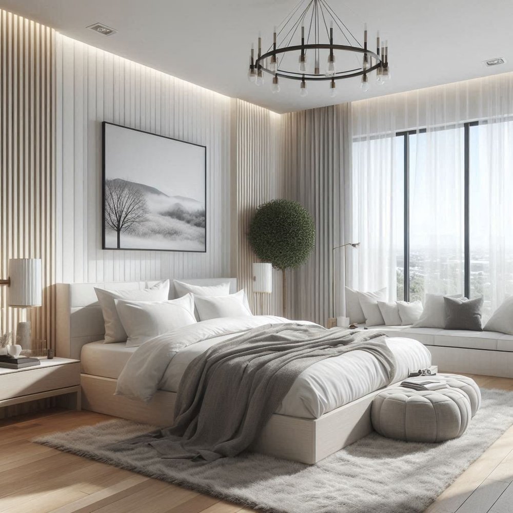 15 Sleek Modern White Bedroom Ideas for Elegance