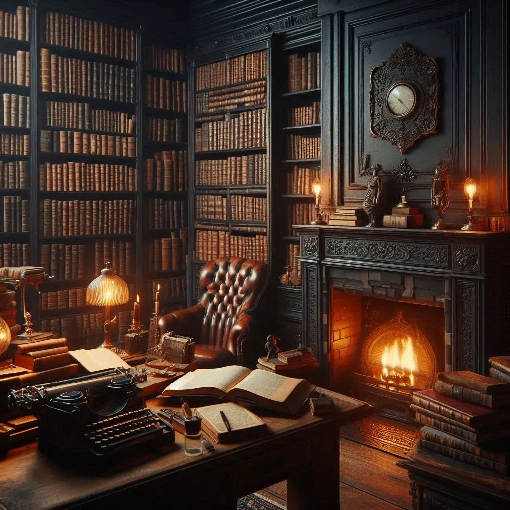 Dark Academia Room