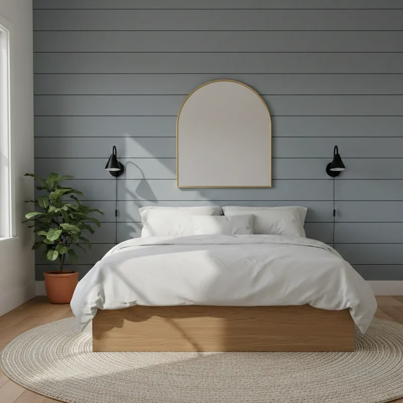 Shiplap Ideas for Bedroom