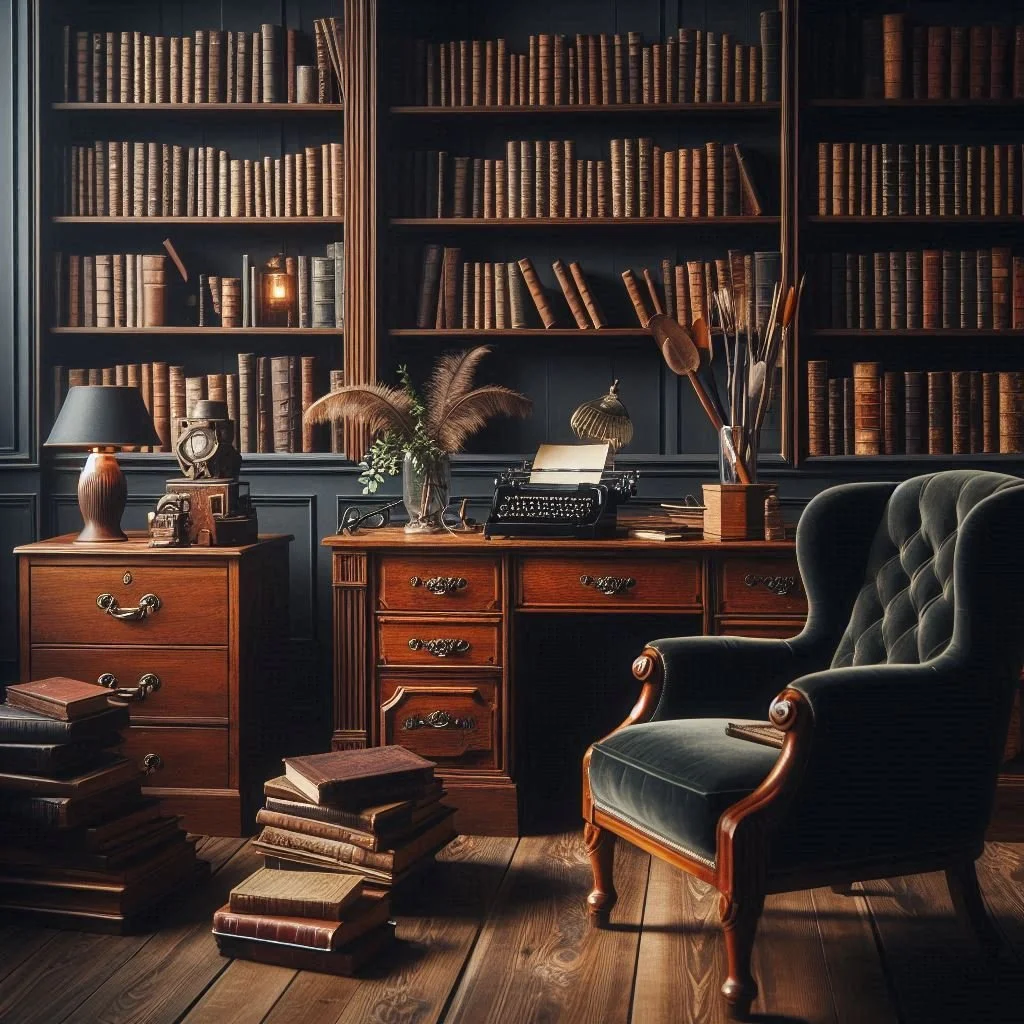 Dark Academia Room