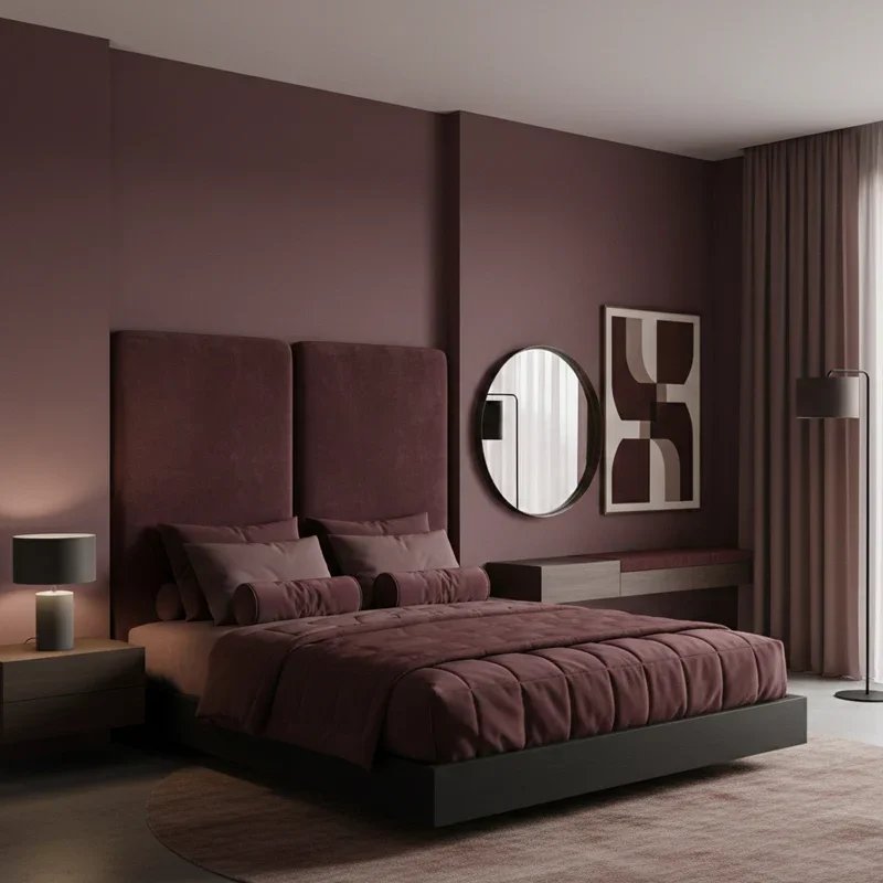 Burgundy Bedroom Ideas