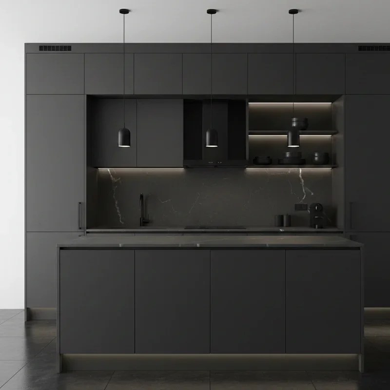 Dark Grey Kitchen Cabinets Ideas