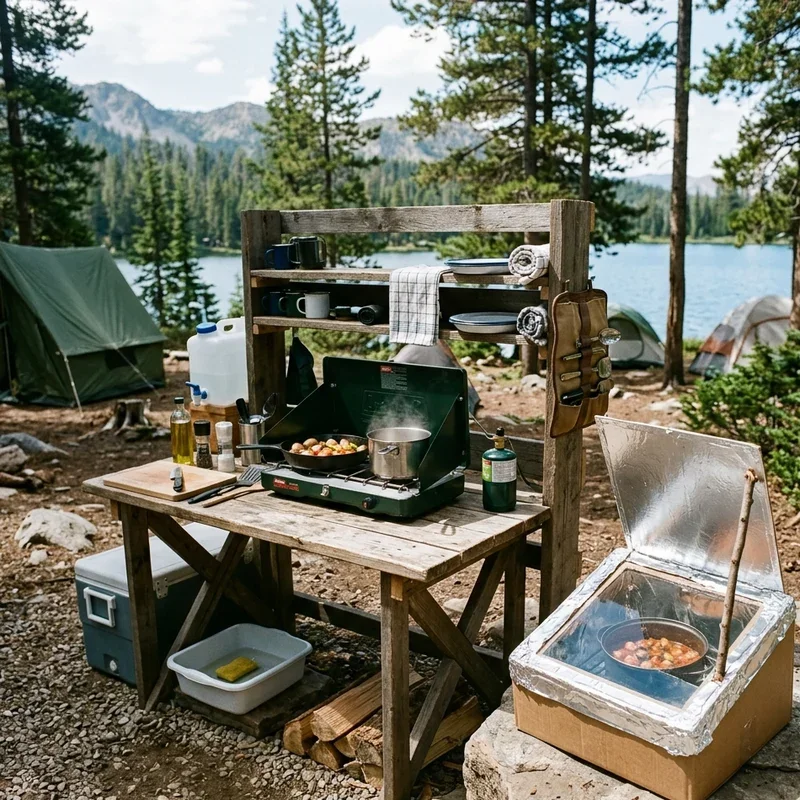 Camping Kitchen Ideas