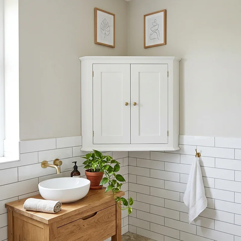 Bathroom Corner Decor Ideas