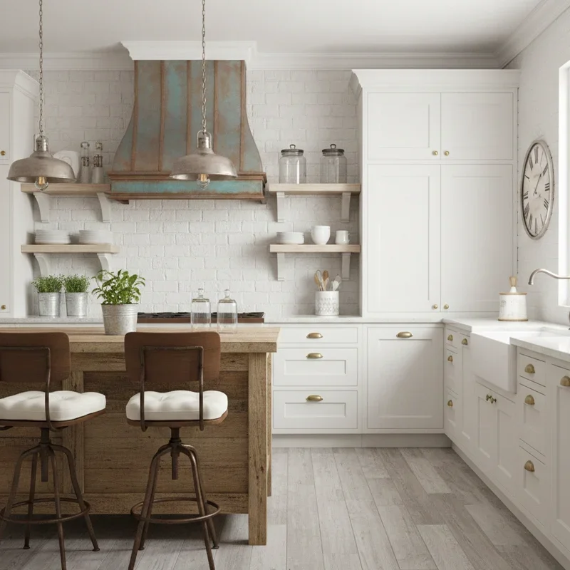 Modern Shabby Chic Kitchen Ideas