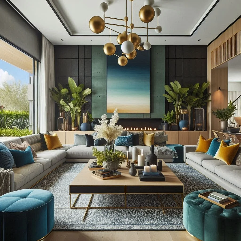15 Sleek Contemporary Living Room Ideas