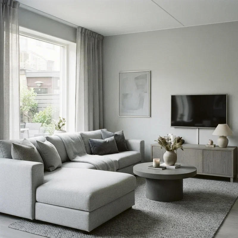 Light Grey Sectional Living Room Ideas