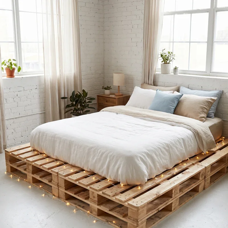 No Bed Frame Bedroom Ideas