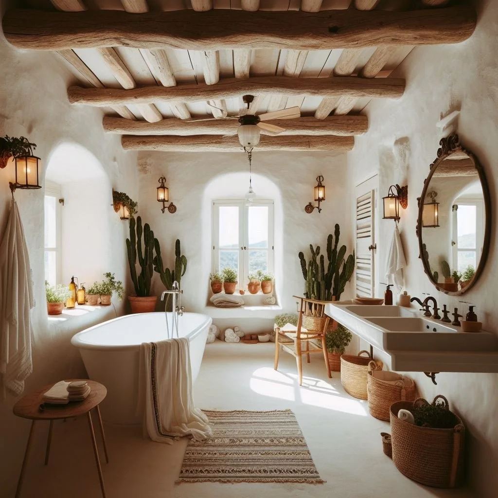 10 Mediterranean Bathroom Ideas for Tranquil Retreats