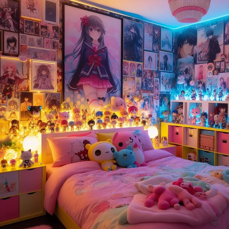 10 Anime Bedroom Ideas for Creating a Stylish Otaku Oasis
