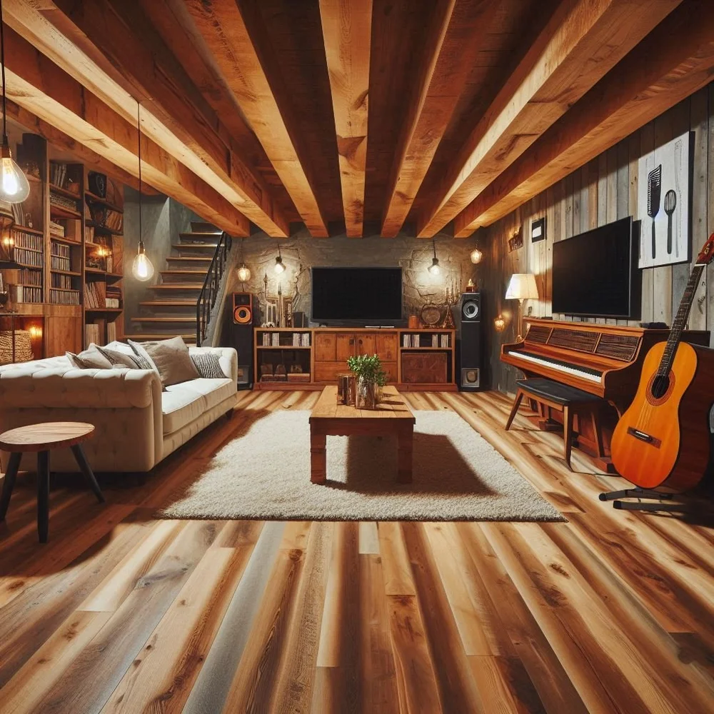 15 Basement Floor Ideas to Upgrade Your Space