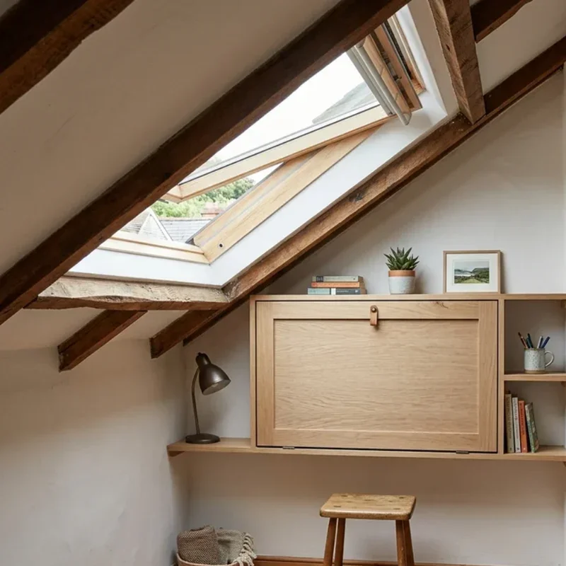 Small Attic Office Ideas