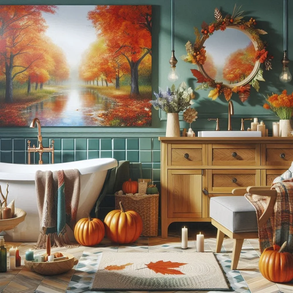 15 Autumn Bathroom Decor Ideas for Cozy Vibes