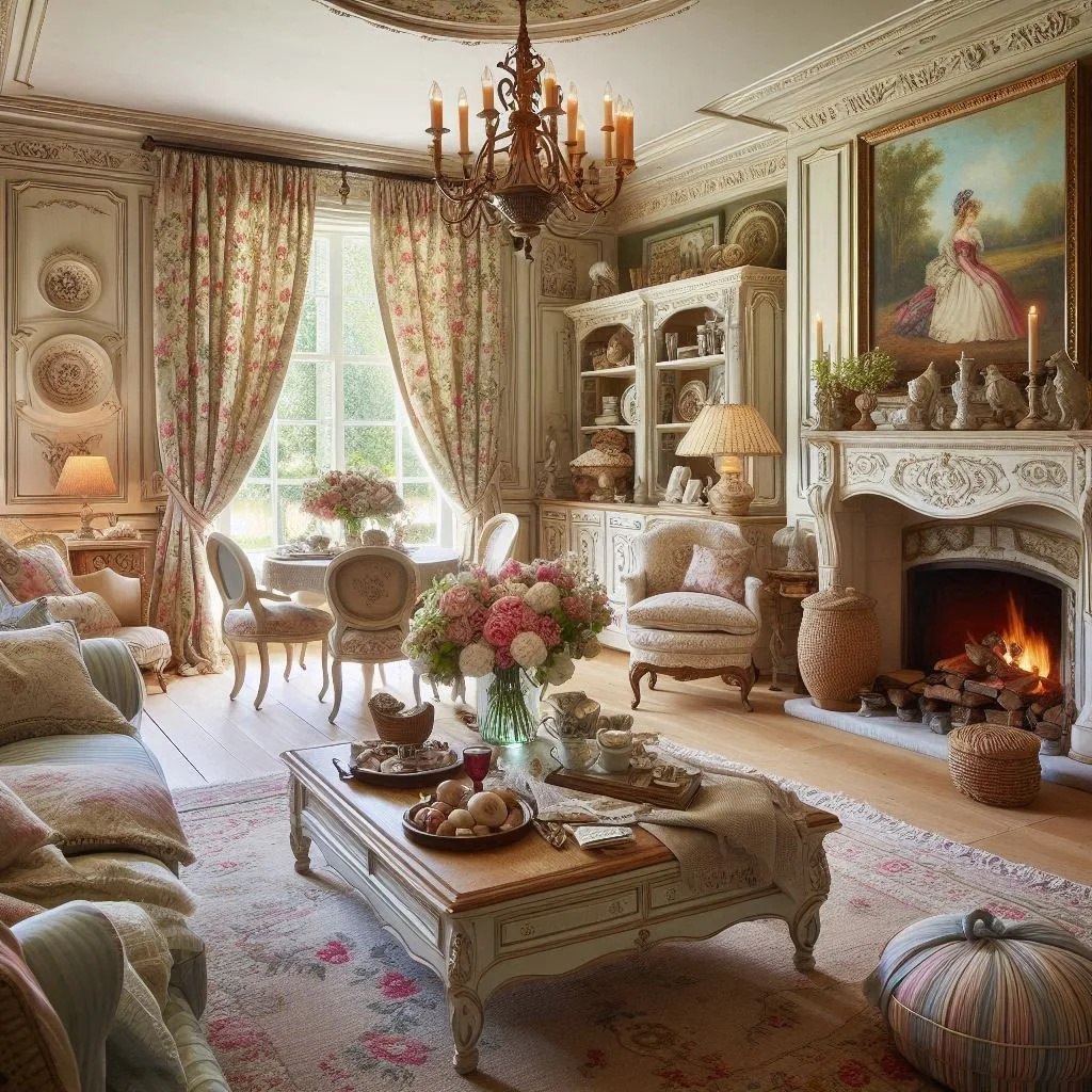 15 French Country Living Room Ideas for Timeless Charm