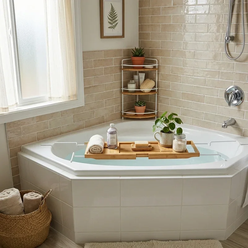 Bathroom Corner Decor Ideas