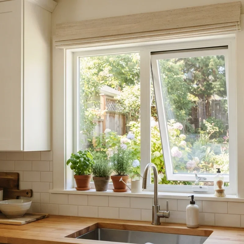 Above Kitchen Sink Window Ideas