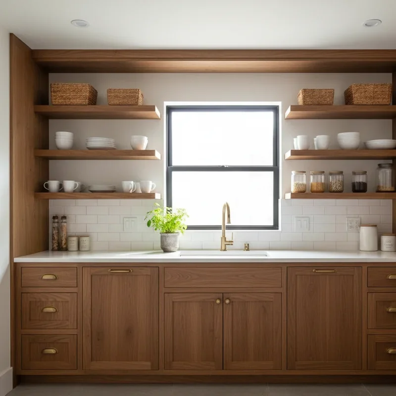 Brown Kitchen Cabinets Ideas