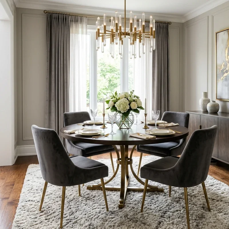 Glam Dining Room Ideas