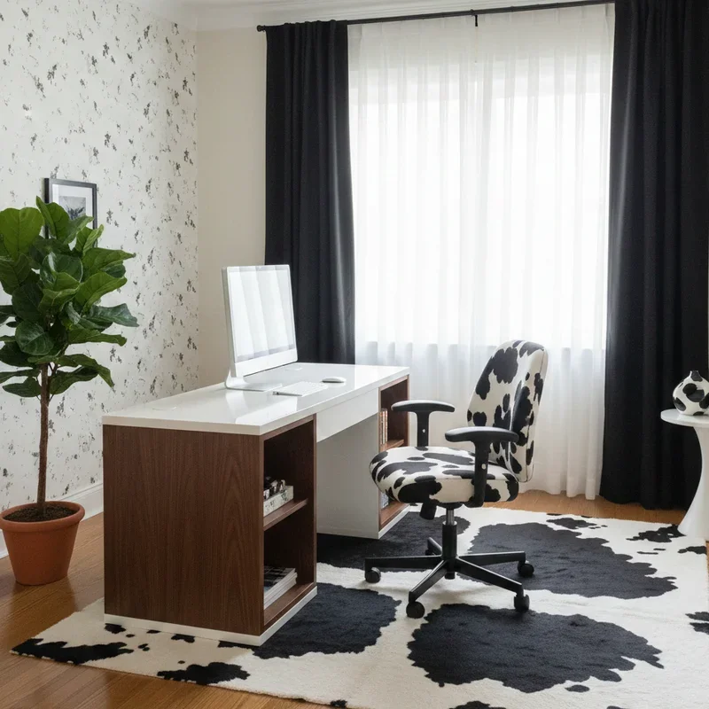 Cow Print Room Ideas
