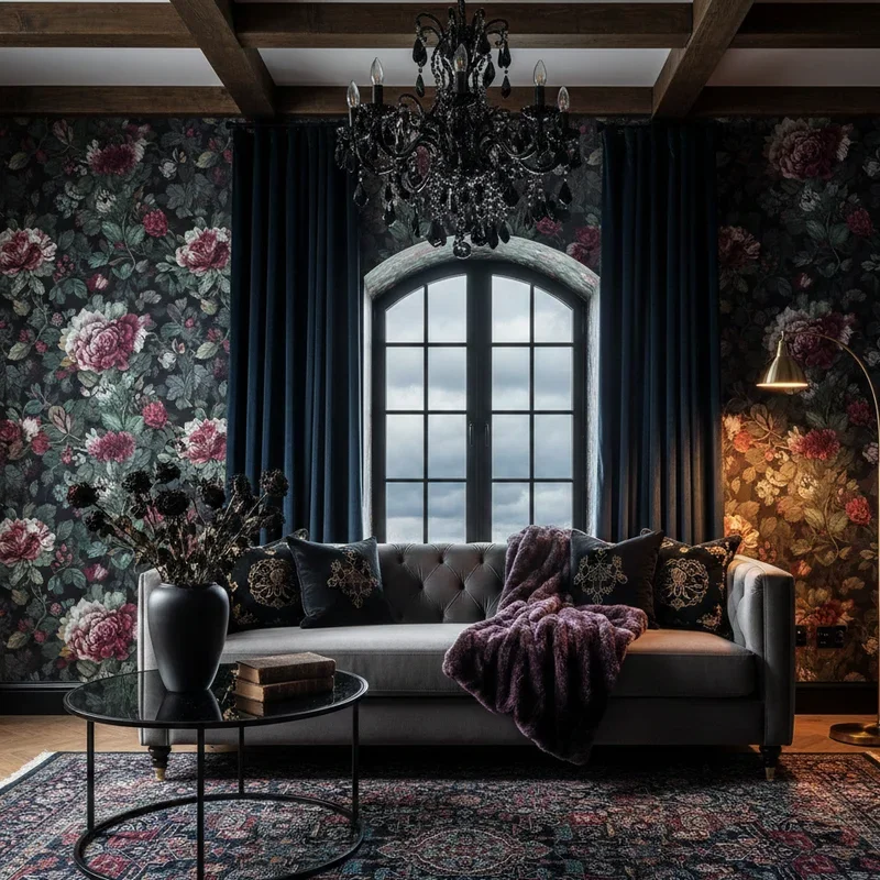 Modern Gothic Living Room Ideas