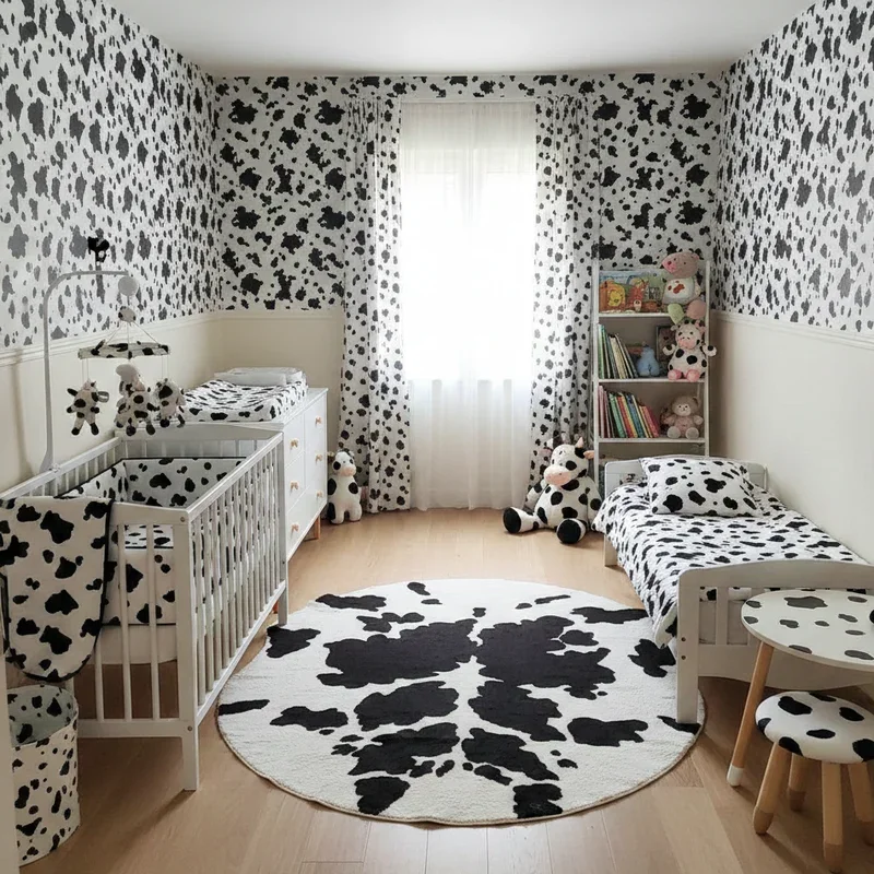 Cow Print Room Ideas
