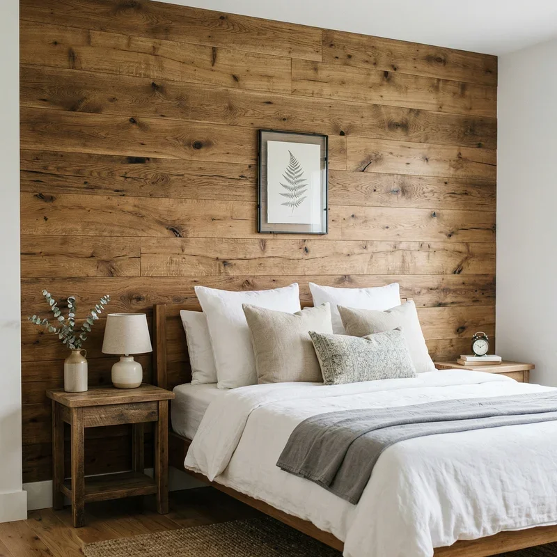 Wood Wall Bedroom Ideas