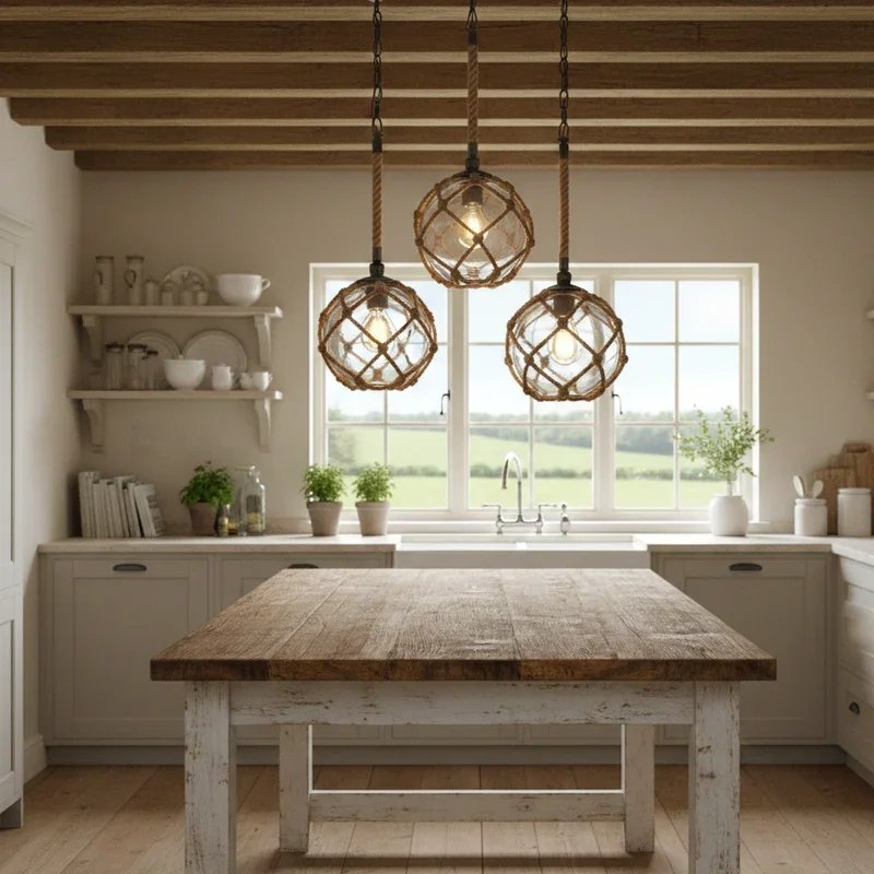 Farmhouse Kitchen Lighting Ideas