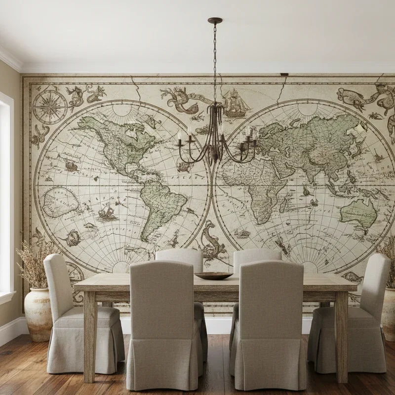 Dining Room Mural Ideas