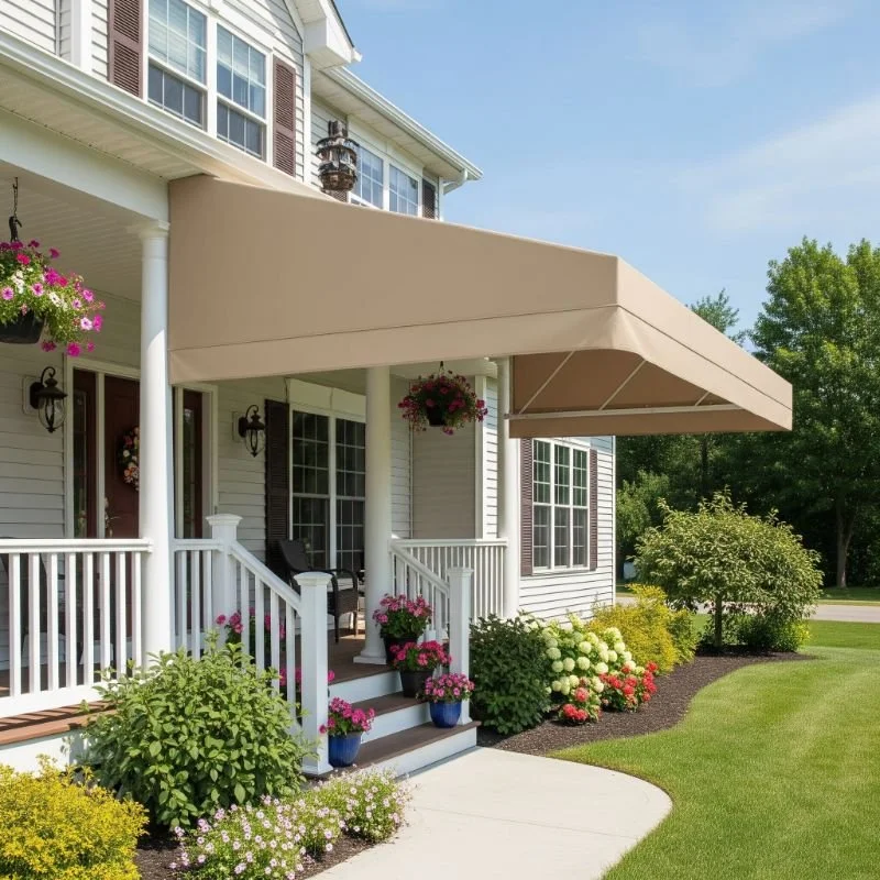 How Porch Awnings Save Energy and Add Comfort
