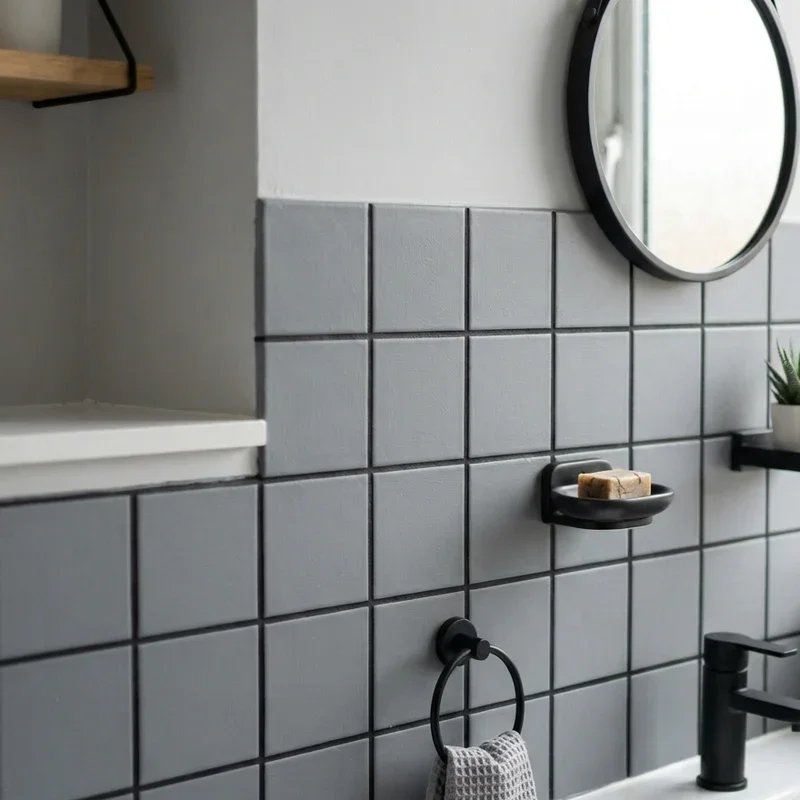 Grey Bathroom Tile Paint Ideas
