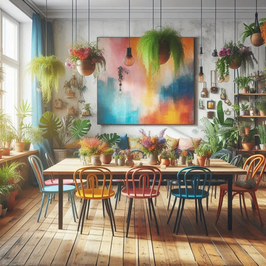 Colorful Dining Room